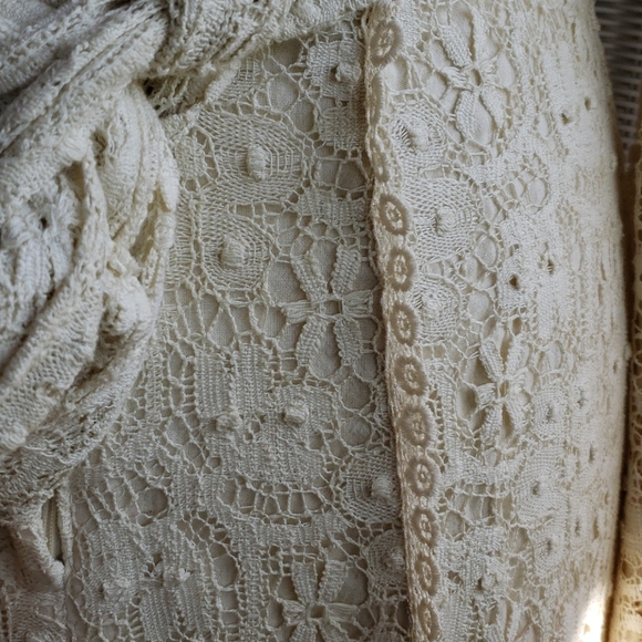 Maxi Victorian style lace dress - Picture 7 of 8